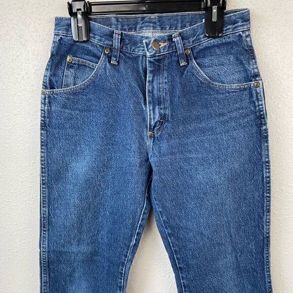 Wrangler Denim Jeans Size 30W X 32L - Picture 2 of 6